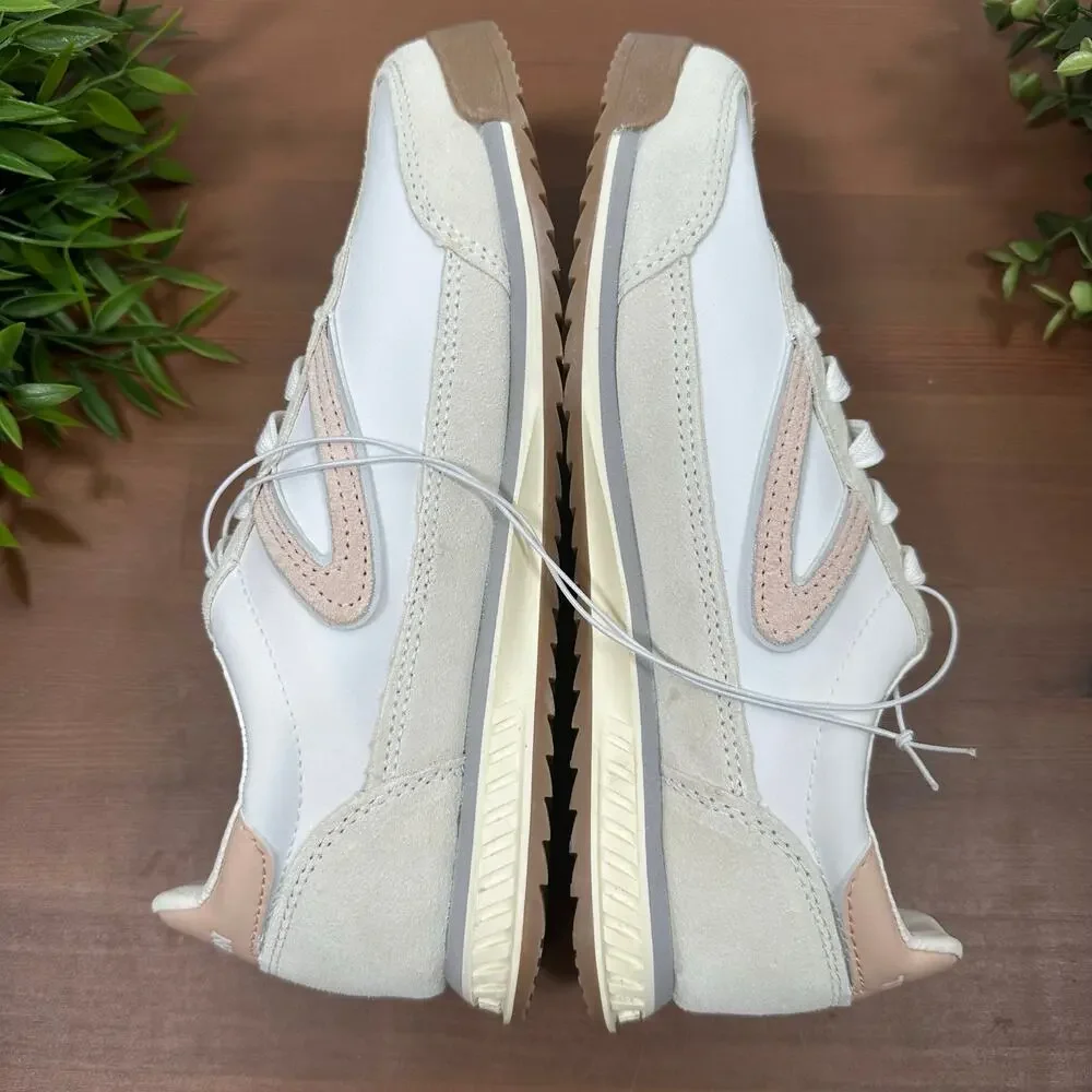 Tretorn Women's Hailey Pink Lace Up Memory Foam‎ Sneakers Size 6